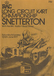 Programme cover of Snetterton Circuit, 12/06/1977