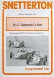 Programme cover of Snetterton Circuit, 26/06/1977