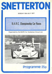 Programme cover of Snetterton Circuit, 10/07/1977