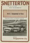 Programme cover of Snetterton Circuit, 18/09/1977