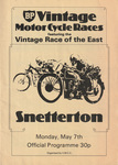 Programme cover of Snetterton Circuit, 07/05/1979