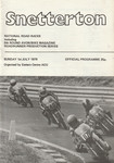 Programme cover of Snetterton Circuit, 01/07/1979