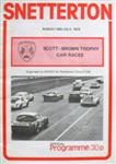 Programme cover of Snetterton Circuit, 29/07/1979