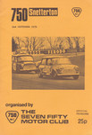 Programme cover of Snetterton Circuit, 02/09/1979