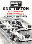 Programme cover of Snetterton Circuit, 23/09/1979