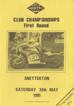 Programme cover of Snetterton Circuit, 30/05/1981