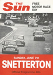 Programme cover of Snetterton Circuit, 07/06/1981