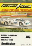 Programme cover of Snetterton Circuit, 02/05/1983