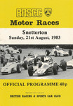 Programme cover of Snetterton Circuit, 21/08/1983