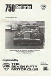 Programme cover of Snetterton Circuit, 23/10/1983