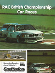 Programme cover of Snetterton Circuit, 01/07/1984
