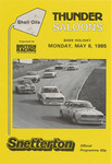 Programme cover of Snetterton Circuit, 06/05/1985
