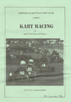 Programme cover of Snetterton Kartway, 28/09/1986