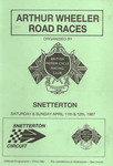 Programme cover of Snetterton Circuit, 12/04/1987