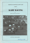 Programme cover of Snetterton Kartway, 30/08/1987