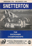 Programme cover of Snetterton Circuit, 18/03/1990