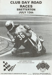 Programme cover of Snetterton Circuit, 13/07/1991