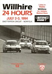 Programme cover of Snetterton Circuit, 03/07/1994