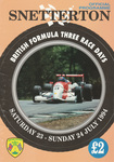 Programme cover of Snetterton Circuit, 24/07/1994