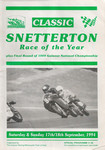 Programme cover of Snetterton Circuit, 18/09/1994