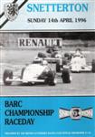 Programme cover of Snetterton Circuit, 17/04/1996