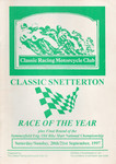 Programme cover of Snetterton Circuit, 21/09/1997