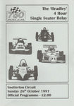 Programme cover of Snetterton Circuit, 26/10/1997