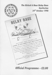 Programme cover of Snetterton Circuit, 24/10/1998