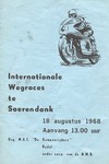 Programme cover of Soerendonk, 18/08/1968