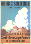 Programme cover of Solitude, 12/09/1926