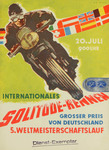 Programme cover of Solitude, 20/07/1952