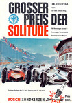 Programme cover of Solitude, 28/07/1963