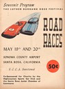 Programme cover of Sonoma County Airport, 20/05/1956