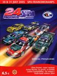 Programme cover of Spa-Francorchamps, 31/07/2005