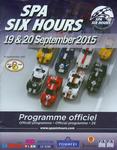 Programme cover of Spa-Francorchamps, 20/09/2015