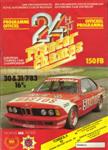 Programme cover of Spa-Francorchamps, 31/07/1983