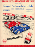 Programme cover of Spa-Francorchamps, 10/07/1949
