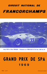 Programme cover of Spa-Francorchamps, 11/05/1969