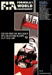 Programme cover of Spa-Francorchamps, 17/05/1987