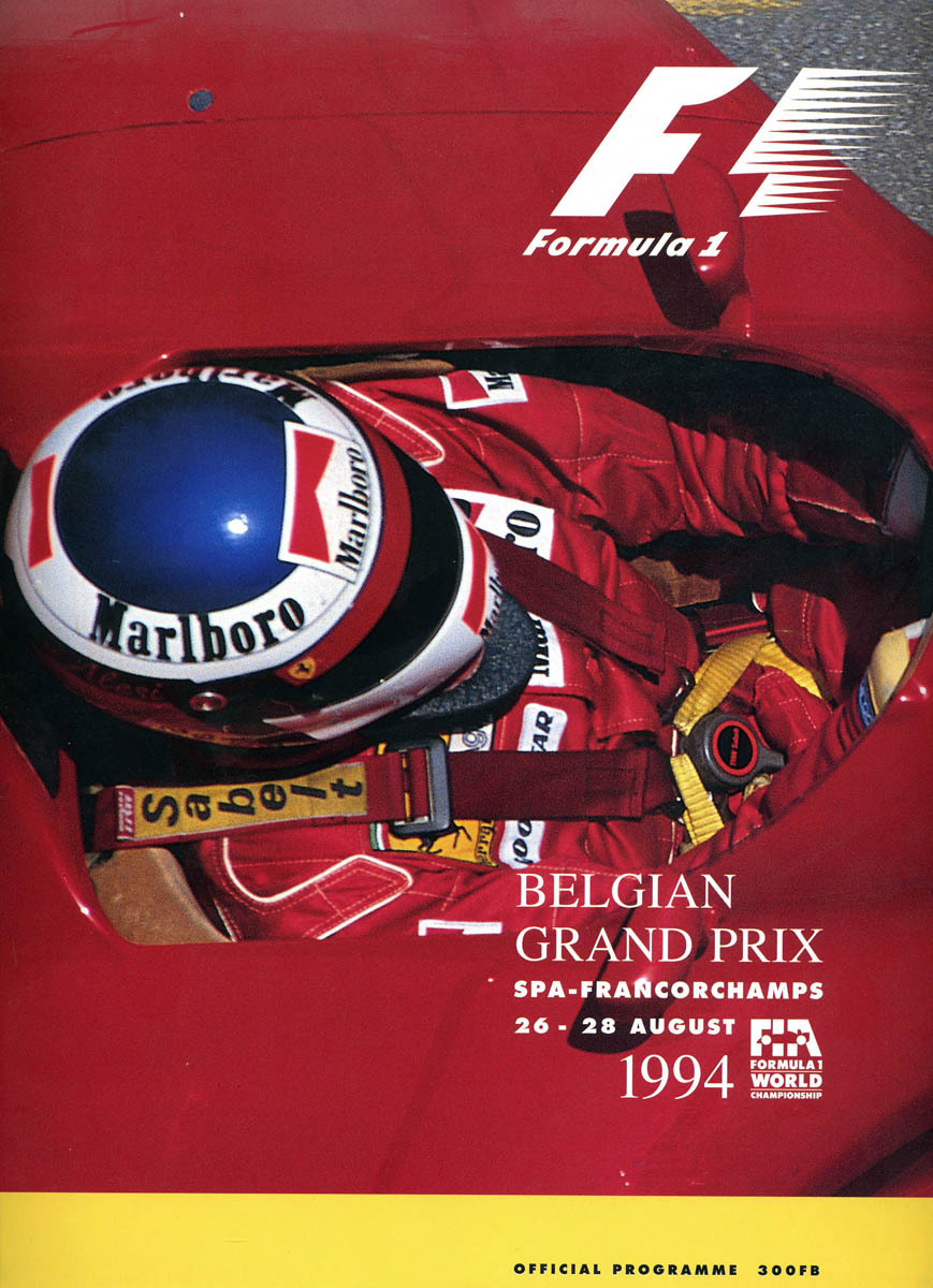 1994 Formula 1 World Championship Programmes | The Motor Racing Programme  Covers Project