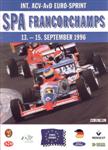 Programme cover of Spa-Francorchamps, 15/09/1996