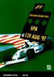 Programme cover of Spa-Francorchamps, 24/08/1997