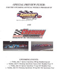 Programme cover of Spencer Speedway, 07/07/2006