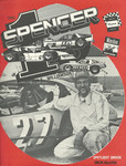 Programme cover of Spencer Speedway, 14/08/1981