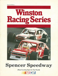 Programme cover of Spencer Speedway, 18/06/1982