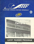 Programme cover of Stafford Motor Speedway, 04/08/1973