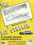 Programme cover of Stafford Motor Speedway, 31/08/1974