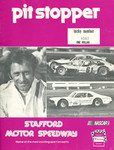 Programme cover of Stafford Motor Speedway, 22/06/1979
