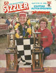 Programme cover of Stafford Motor Speedway, 14/04/1985