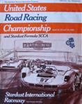 Programme cover of Stardust International Raceway, 24/04/1966